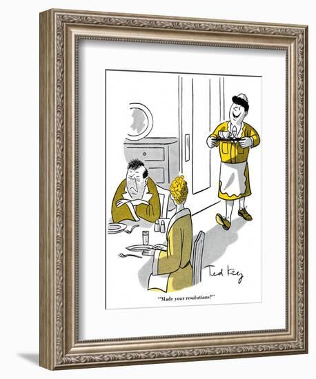 Hazel Cartoon-Ted Key-Framed Giclee Print