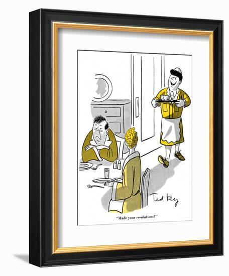 Hazel Cartoon-Ted Key-Framed Giclee Print