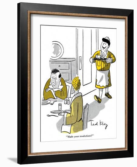 Hazel Cartoon-Ted Key-Framed Giclee Print