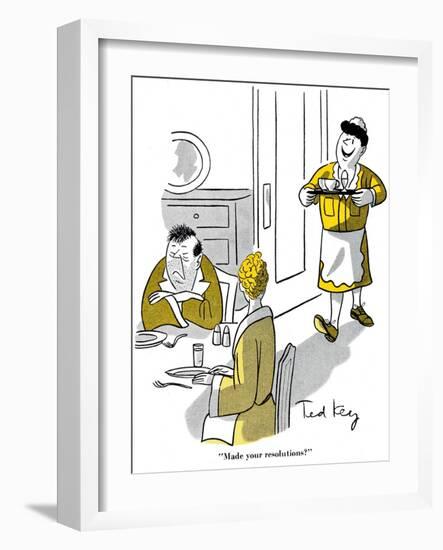 Hazel Cartoon-Ted Key-Framed Giclee Print