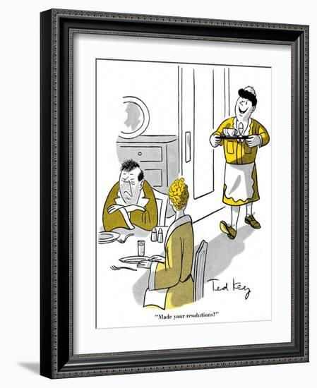 Hazel Cartoon-Ted Key-Framed Giclee Print