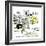 Hazel Cartoon-Ted Key-Framed Giclee Print