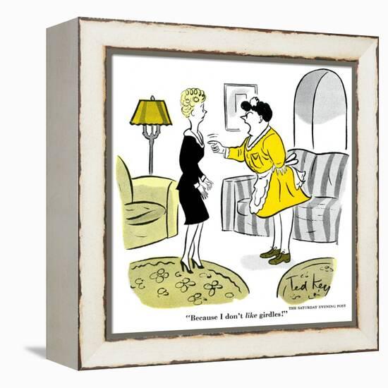 Hazel Cartoon-Ted Key-Framed Premier Image Canvas