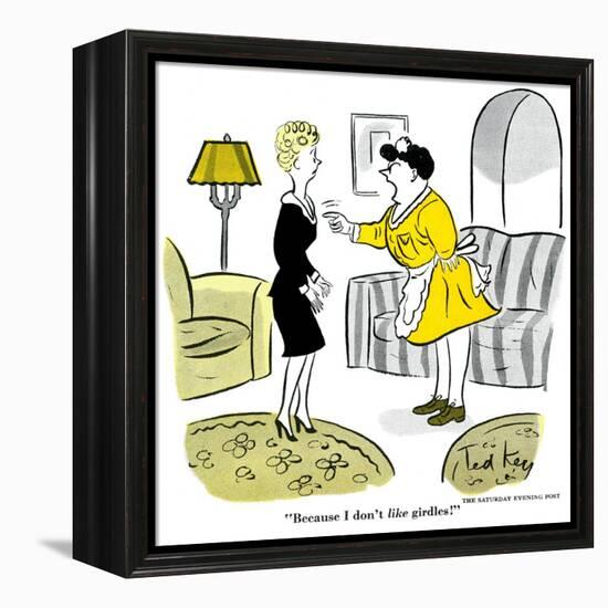 Hazel Cartoon-Ted Key-Framed Premier Image Canvas