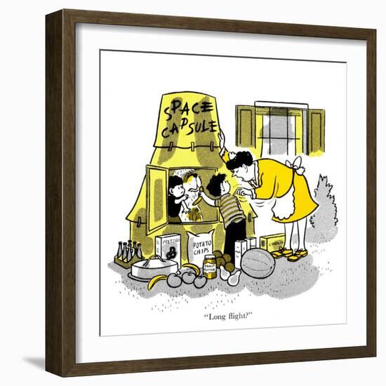 Hazel Cartoon-Ted Key-Framed Giclee Print