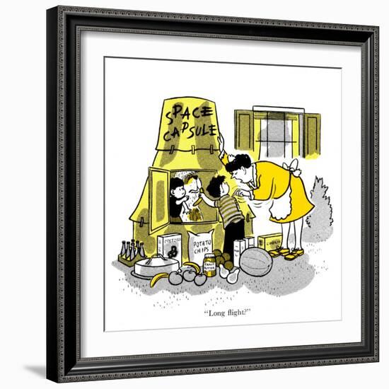 Hazel Cartoon-Ted Key-Framed Giclee Print