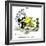 Hazel Cartoon-Ted Key-Framed Giclee Print