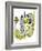 Hazel Cartoon-Ted Key-Framed Giclee Print