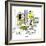 Hazel Cartoon-Ted Key-Framed Giclee Print