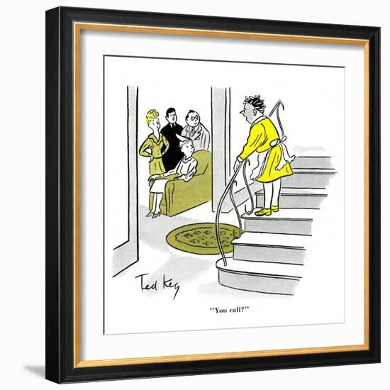 Hazel Cartoon-Ted Key-Framed Giclee Print