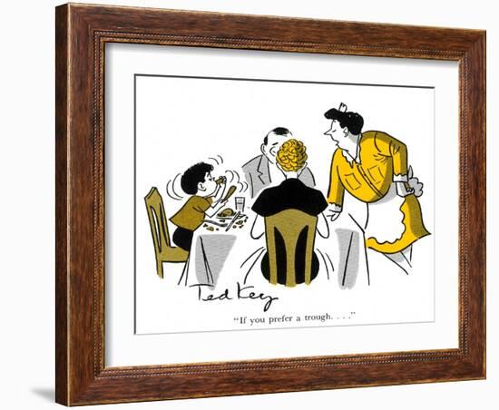 Hazel Cartoon-Ted Key-Framed Giclee Print