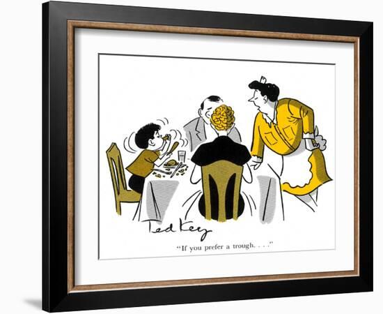 Hazel Cartoon-Ted Key-Framed Giclee Print