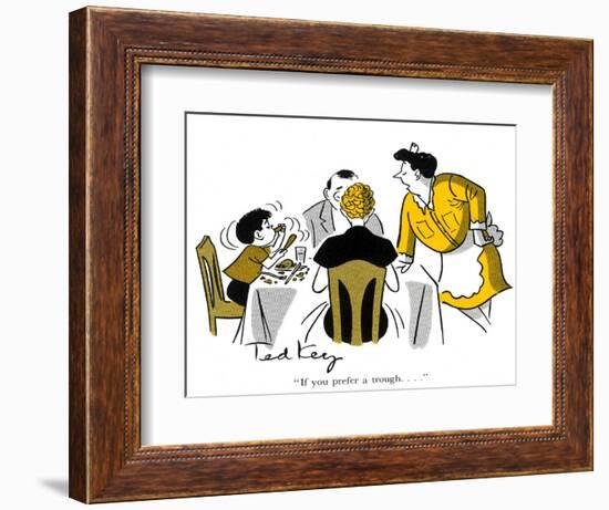 Hazel Cartoon-Ted Key-Framed Giclee Print