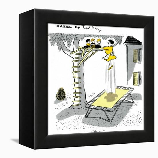 Hazel Cartoon-Ted Key-Framed Premier Image Canvas