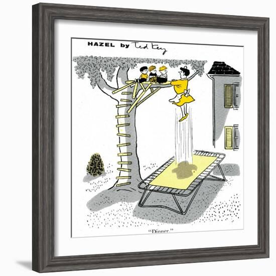 Hazel Cartoon-Ted Key-Framed Giclee Print