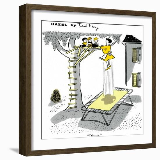 Hazel Cartoon-Ted Key-Framed Giclee Print