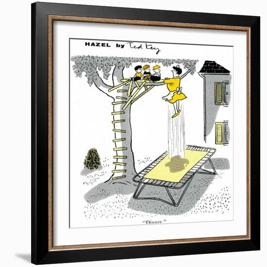 Hazel Cartoon-Ted Key-Framed Giclee Print