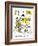 Hazel Cartoon-Ted Key-Framed Giclee Print