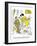 Hazel Cartoon-Ted Key-Framed Giclee Print