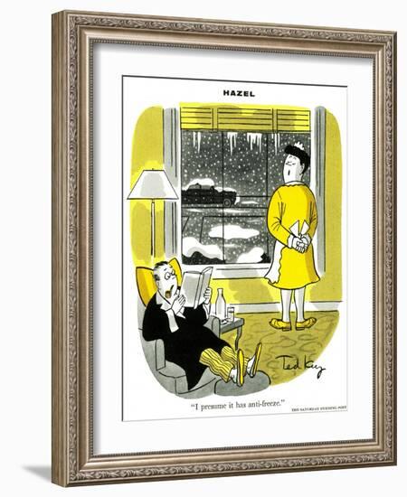 Hazel Cartoon-Ted Key-Framed Giclee Print