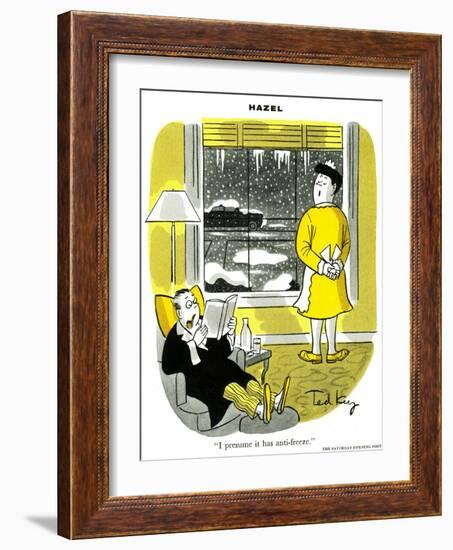 Hazel Cartoon-Ted Key-Framed Giclee Print