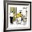 Hazel Cartoon-Ted Key-Framed Giclee Print