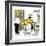 Hazel Cartoon-Ted Key-Framed Giclee Print