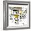 Hazel Cartoon-Ted Key-Framed Giclee Print