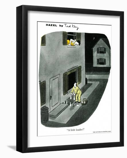 Hazel Cartoon-Ted Key-Framed Giclee Print