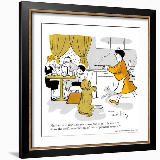 Hazel Cartoon-Ted Key-Framed Giclee Print