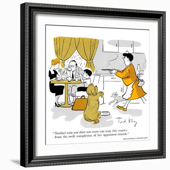 Hazel Cartoon-Ted Key-Framed Giclee Print