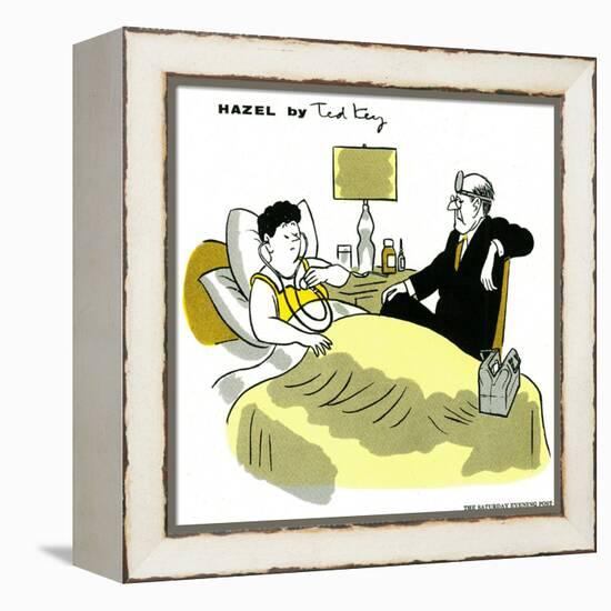 Hazel Cartoon-Ted Key-Framed Premier Image Canvas