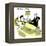 Hazel Cartoon-Ted Key-Framed Premier Image Canvas