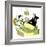 Hazel Cartoon-Ted Key-Framed Giclee Print