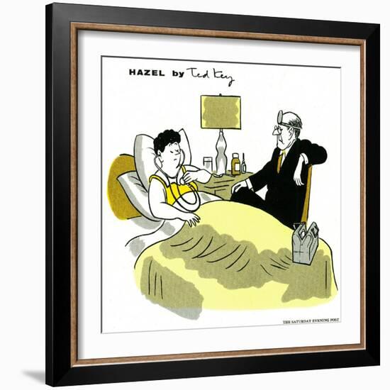 Hazel Cartoon-Ted Key-Framed Giclee Print