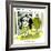 Hazel Cartoon-Ted Key-Framed Giclee Print