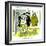 Hazel Cartoon-Ted Key-Framed Giclee Print