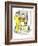 Hazel Cartoon-Ted Key-Framed Giclee Print