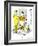 Hazel Cartoon-Ted Key-Framed Giclee Print