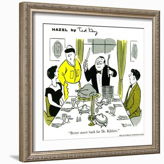 Hazel Cartoon-Ted Key-Framed Giclee Print