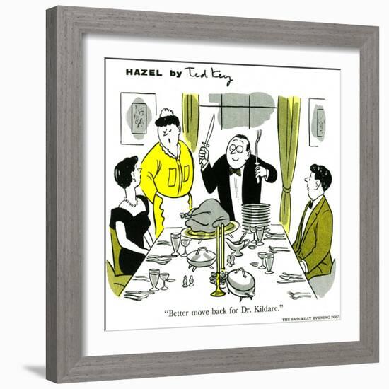 Hazel Cartoon-Ted Key-Framed Giclee Print