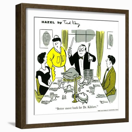 Hazel Cartoon-Ted Key-Framed Giclee Print