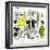 Hazel Cartoon-Ted Key-Framed Giclee Print