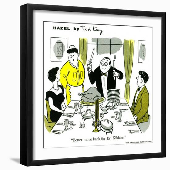 Hazel Cartoon-Ted Key-Framed Giclee Print