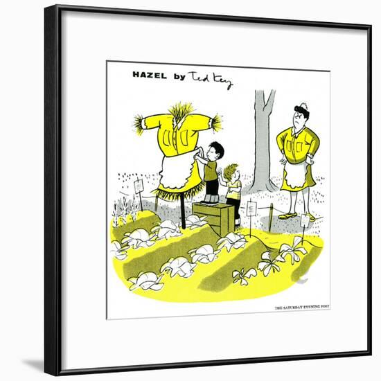 Hazel Cartoon-Ted Key-Framed Giclee Print