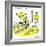 Hazel Cartoon-Ted Key-Framed Giclee Print