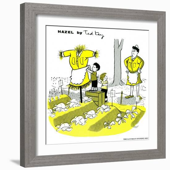 Hazel Cartoon-Ted Key-Framed Giclee Print