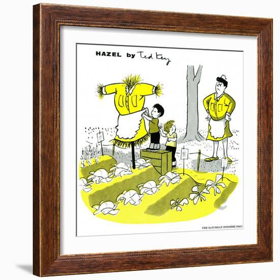 Hazel Cartoon-Ted Key-Framed Giclee Print