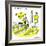 Hazel Cartoon-Ted Key-Framed Giclee Print