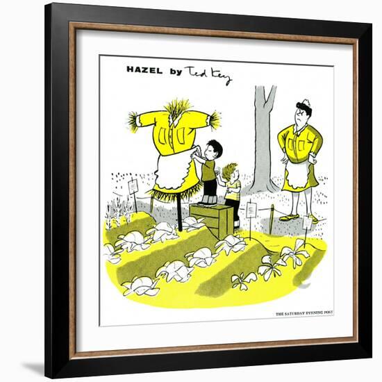 Hazel Cartoon-Ted Key-Framed Giclee Print